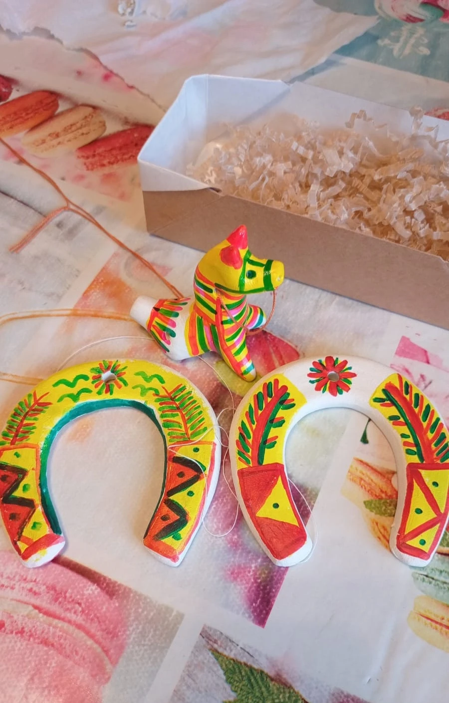 Мастер-класс в Туле по мотивам легендарной филимоновской игрушки (Татьяна)