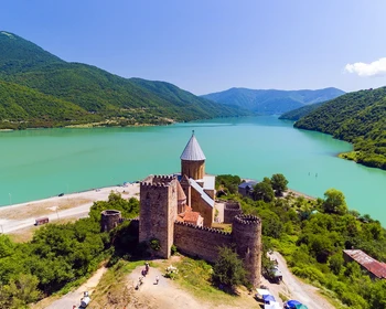 Жинвальское водохранилище, Ананури, Гергети