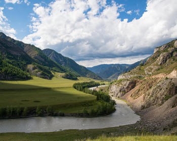 Сакральная долина и путь в Курайскую степь