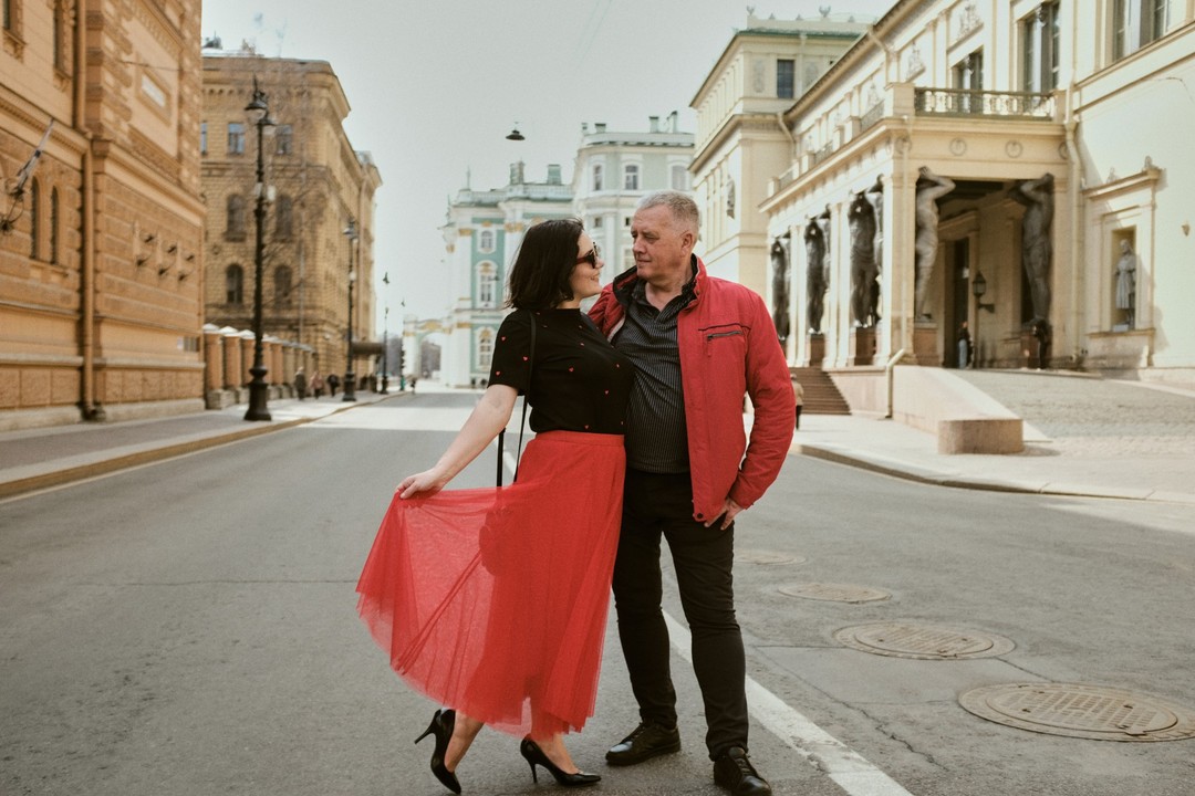 Фотопрогулка по Петербургу в стиле ретро (Анна)