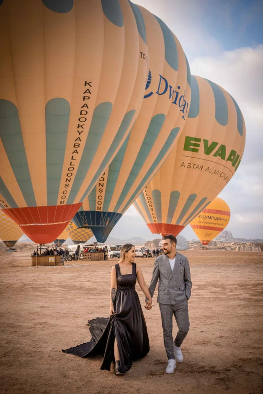 К воздушным шарам на рассвете - из Каппадокии