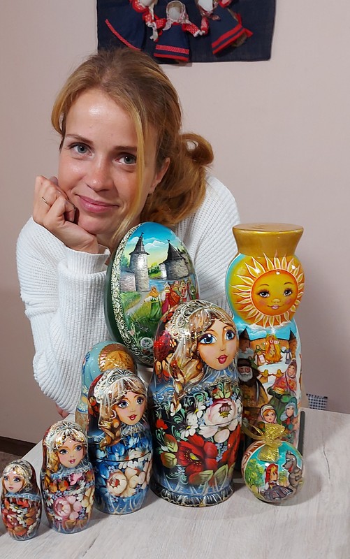 Мастер-класс по росписи матрёшки в Пскове