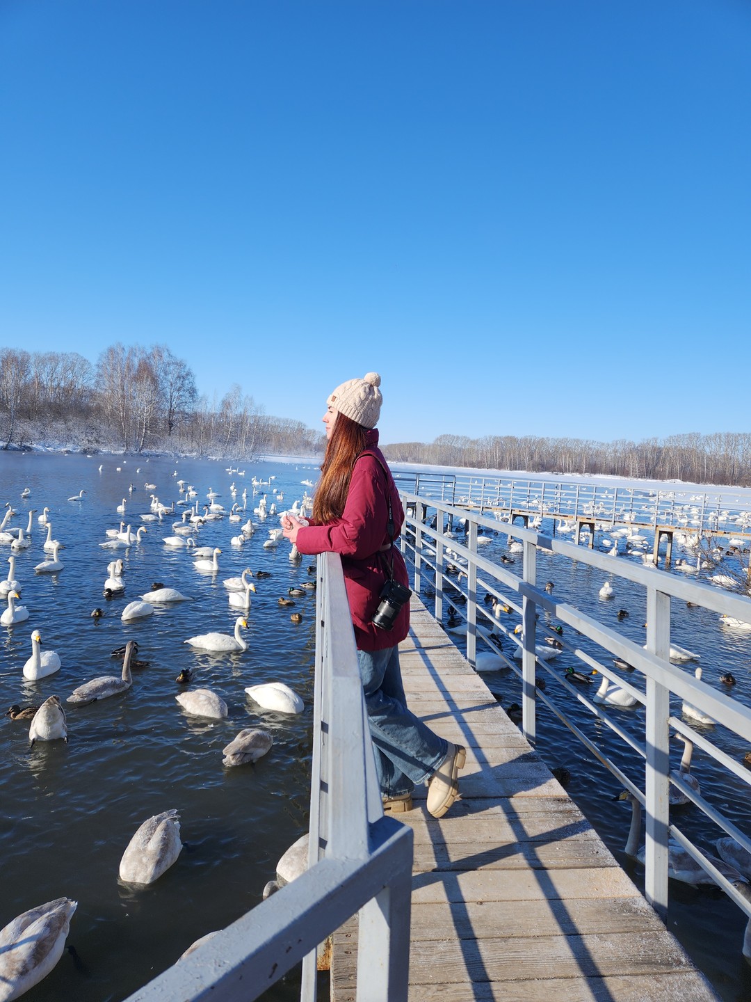 Хочу выразить огромную благодарность Ирине - моему экскурсоводу, за потрясающую поездку к лебединому озеру. Ирина очень