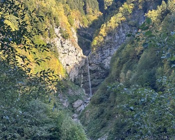 Ушгули, Шхара, водопад Офитара и заброшенный санаторий
