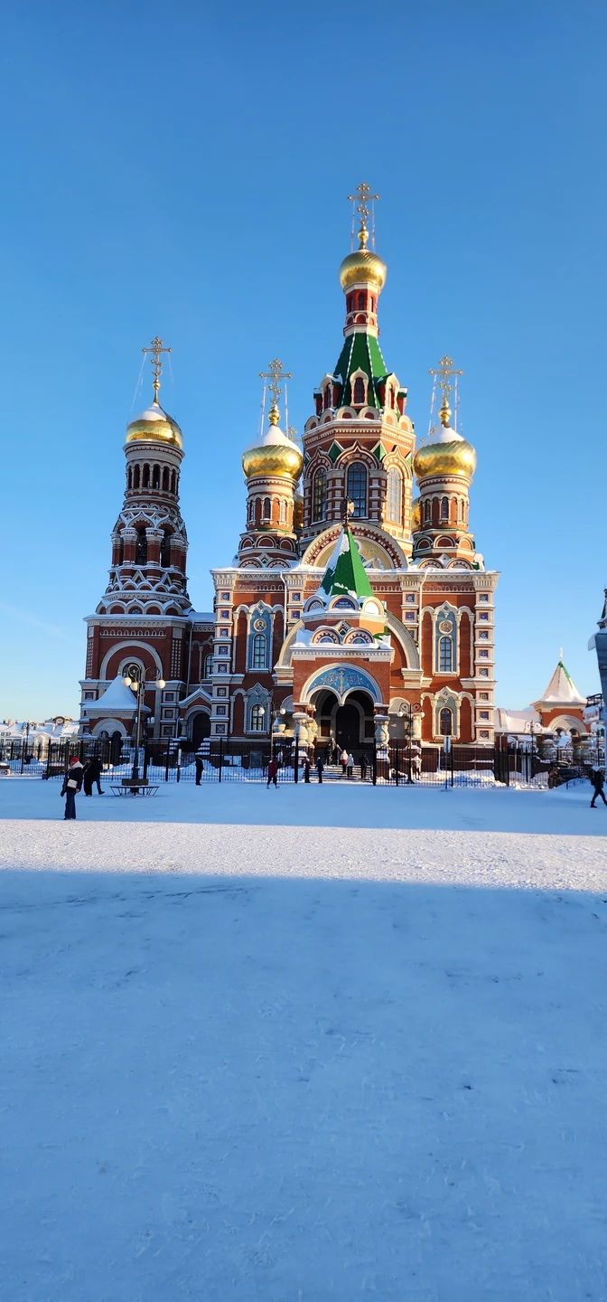 Нашим гидом была Мария и сделала наше недолгое пребывание в Йошкар-Оле очень комфортным и безумно красивым🤗