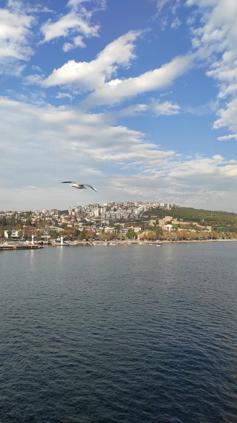 Отличный гид, прекрасный маршрут с паромом по мраморному морю. Напомнило термальные источники в Будапеште, но здесь