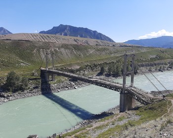 Чуйский тракт, Калбак-Таш и водопад Ширлак