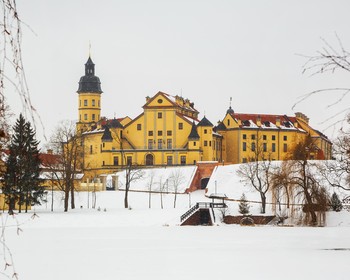 Несвижский замок и Минск