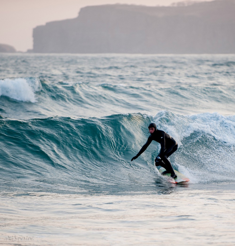 Сёрфинг для новичков и не только на острове Русский + фотосессия (6/15)