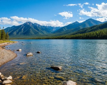 Экскурсия в Баргузинскую долину: петроглифы, Ининский сад камней и село Баргузин