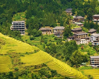 Переезд в заповедник рисовых террас «Лунцзи»