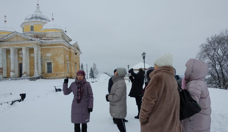 Фото отзыва 2: авторский тур "Рождественский бал в Старице: зимние активности, баня и танцы в особняке"