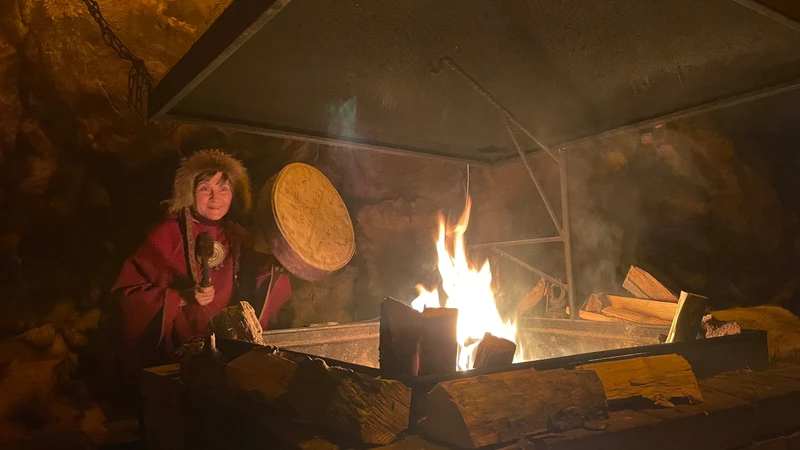 В саамскую деревню из Мурманска - к оленям, хаски и духам севера