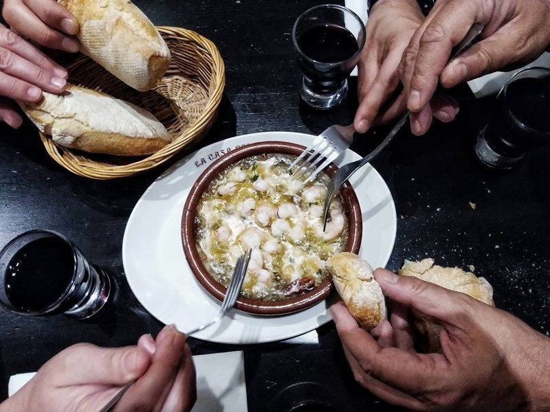 Мадрид со вкусом фасоли и кальмаров
