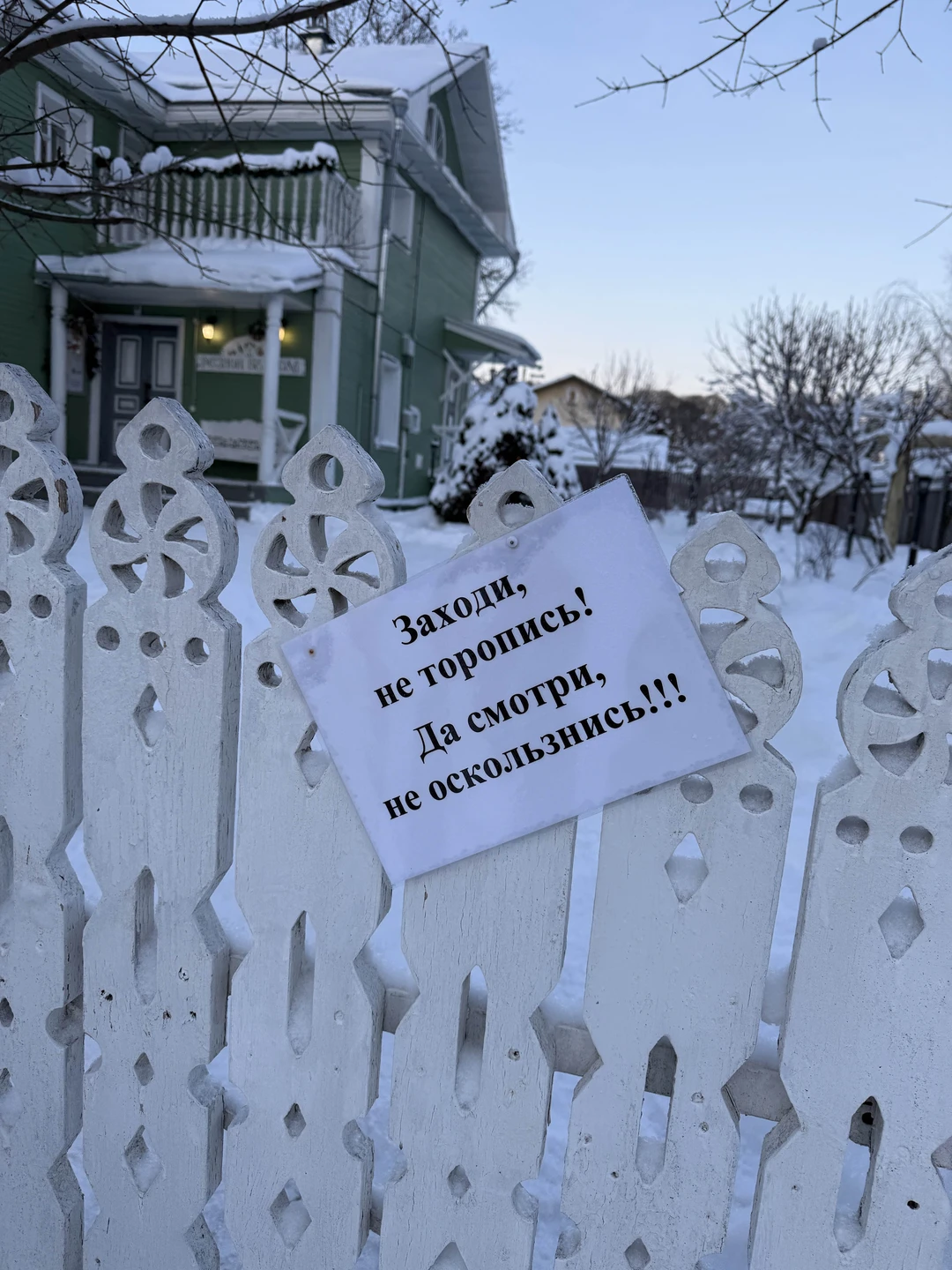 Отличная экскурсия! Если вам важна историческая информация, непринужденная легкая подача, юмор и насыщенная визуализация резьбы, домов