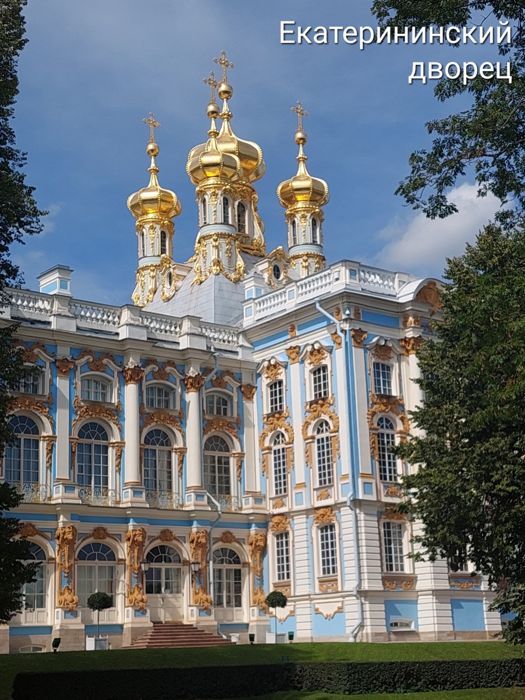 Из Петербурга - в роскошное Царское Село на минивэне (Жанна)