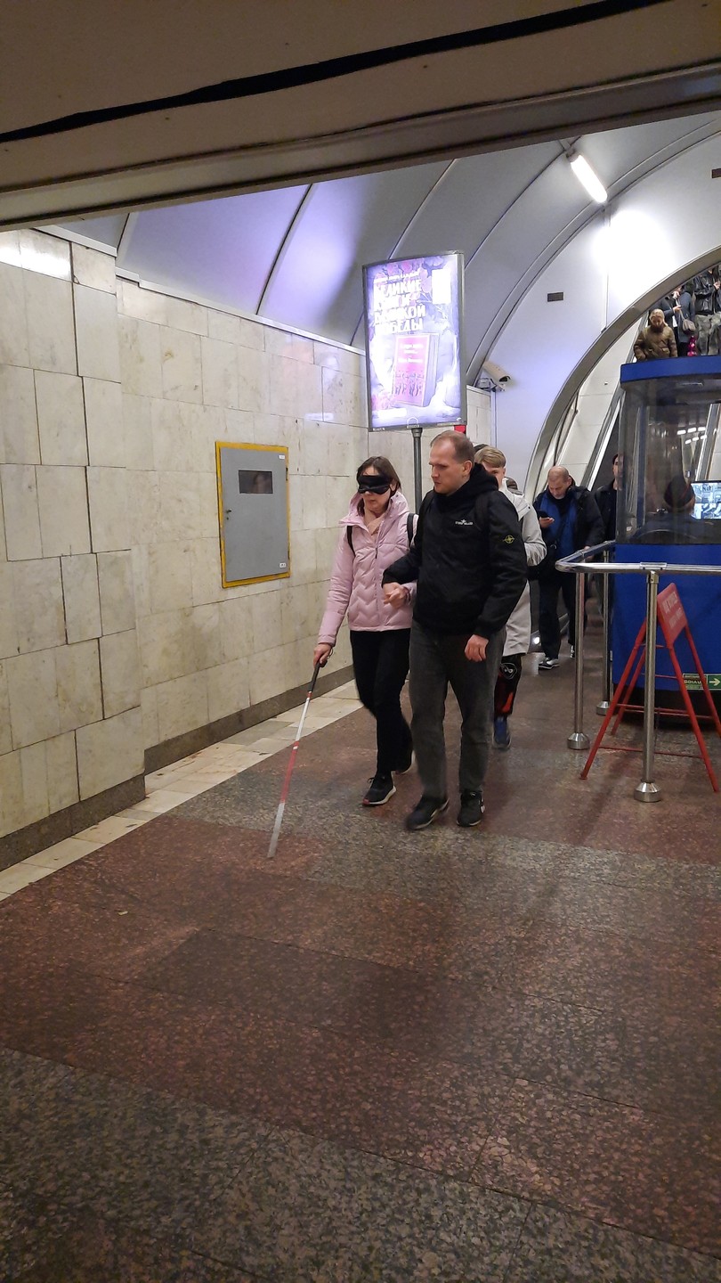 Петербург на ощупь: прогулка с завязанными глазами (Светлана)