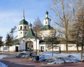 Обзорная экскурсия по Иркутску: Спасская церковь, Знаменский монастырь, 130-й квартал