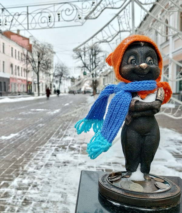 В обнимку с ярославскими медведями