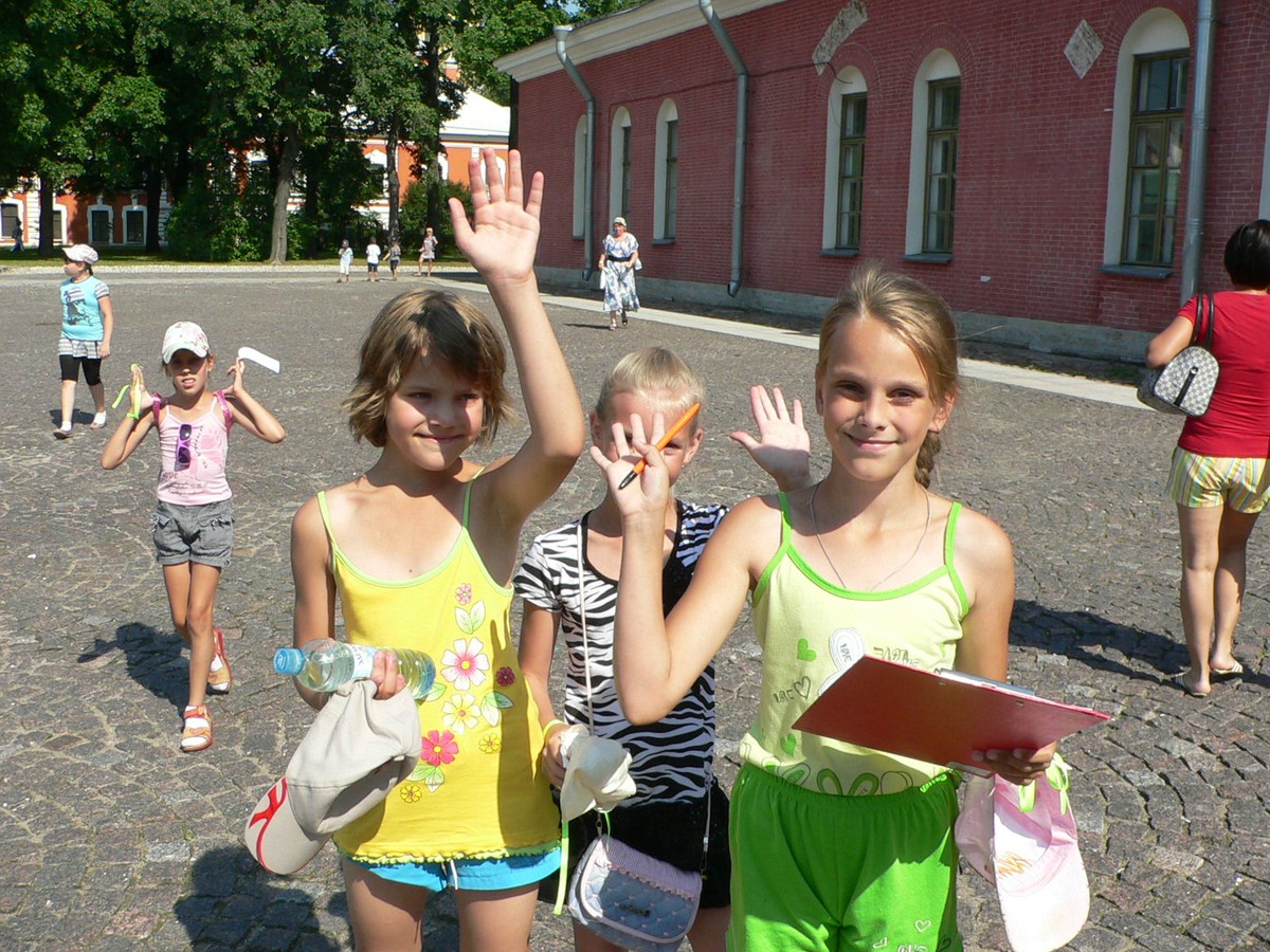 Фото Петропавловская крепость для детей