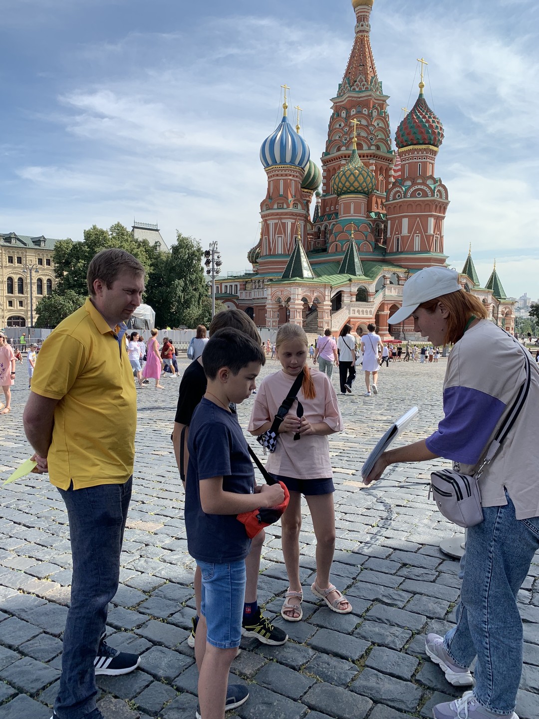 Детская квест-экскурсия по Красной площади (Наталья)