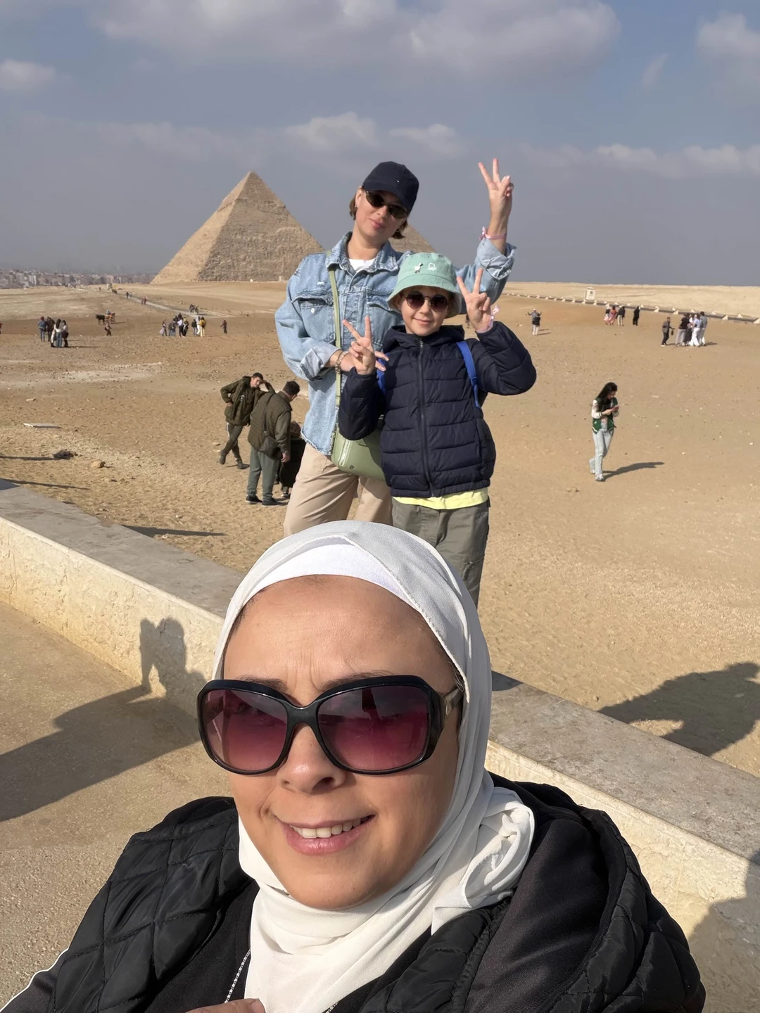 Большой музей в Гизе и великие пирамиды - из Шарм-эль-Шейха (Анастасия)