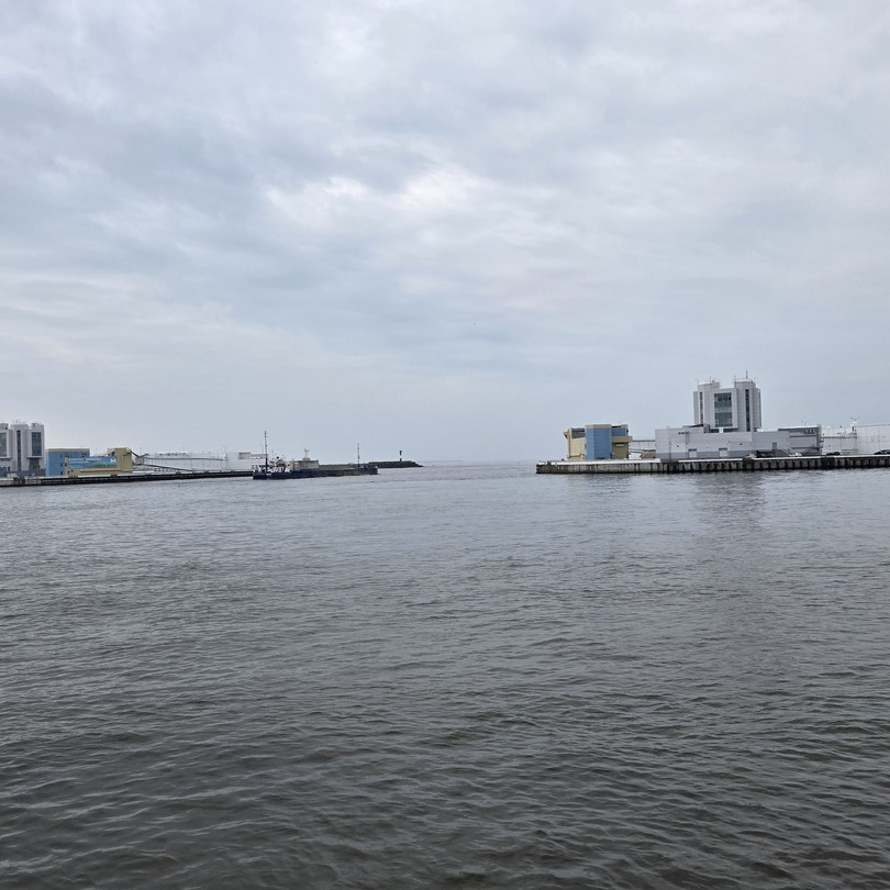 Автомобильное путешествие из Петербурга в Кронштадт (Клепинина)