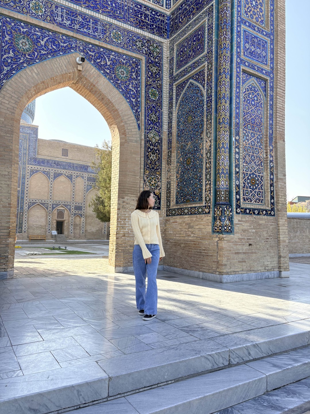 Красивая экскурсия по главным местам Самарканда, было всё очень интересно)