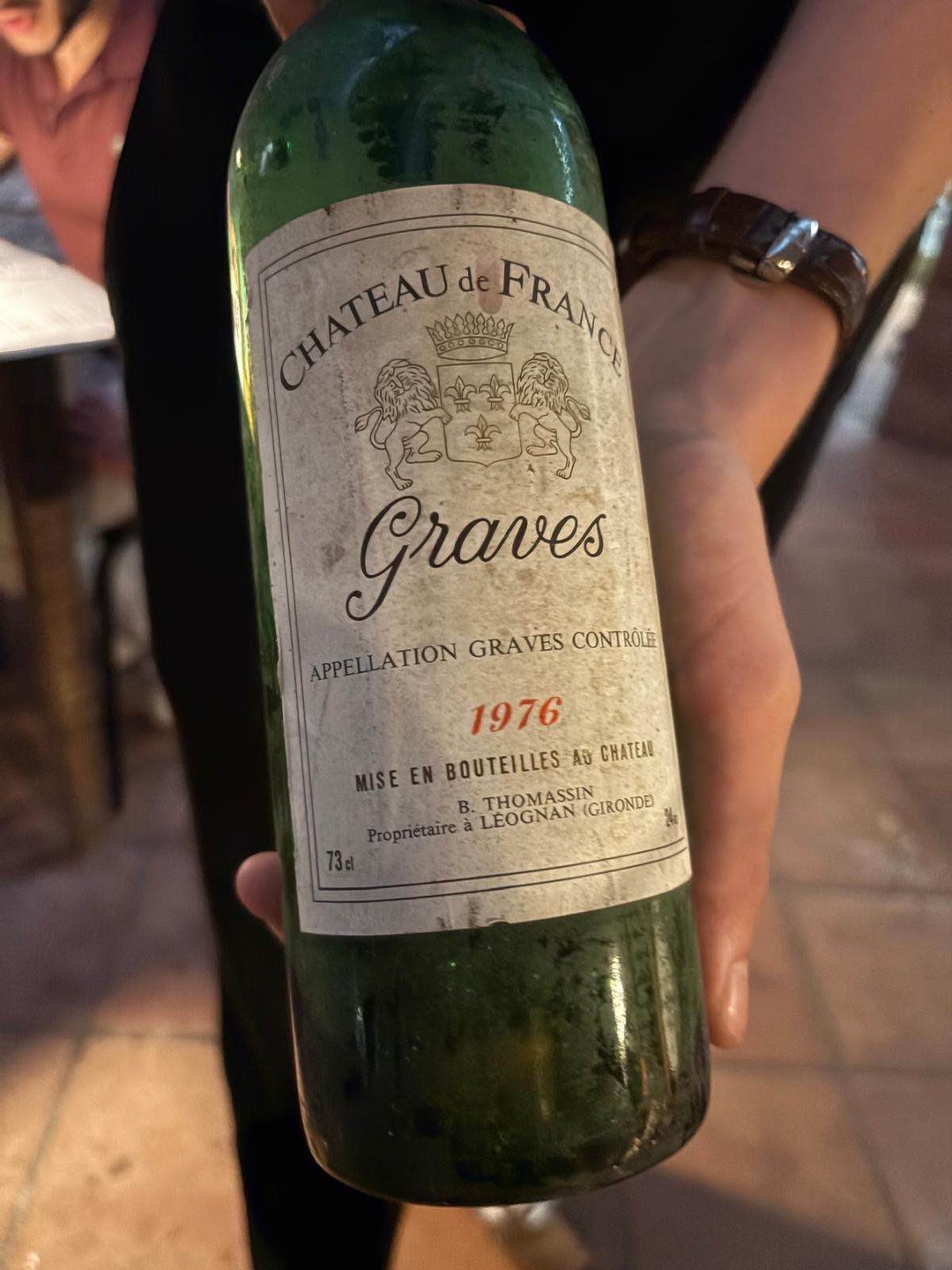 Незабываемая экскурсия, шикарный вечер со слепой дегустацией винтажных вин! Спасибо большое за отличную организацию и креативную