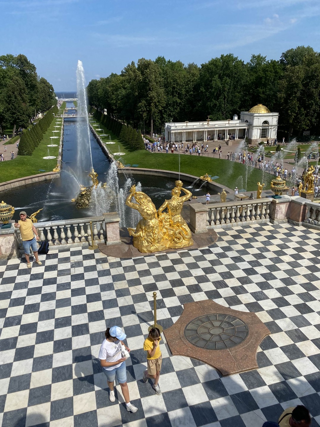 Знакомство с восхитительным Петергофом (Наталья)