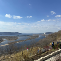 Фото отзыва 1: экскурсия "Самарская Лука: путешествие к Сокским штольням и Царёву кургану"