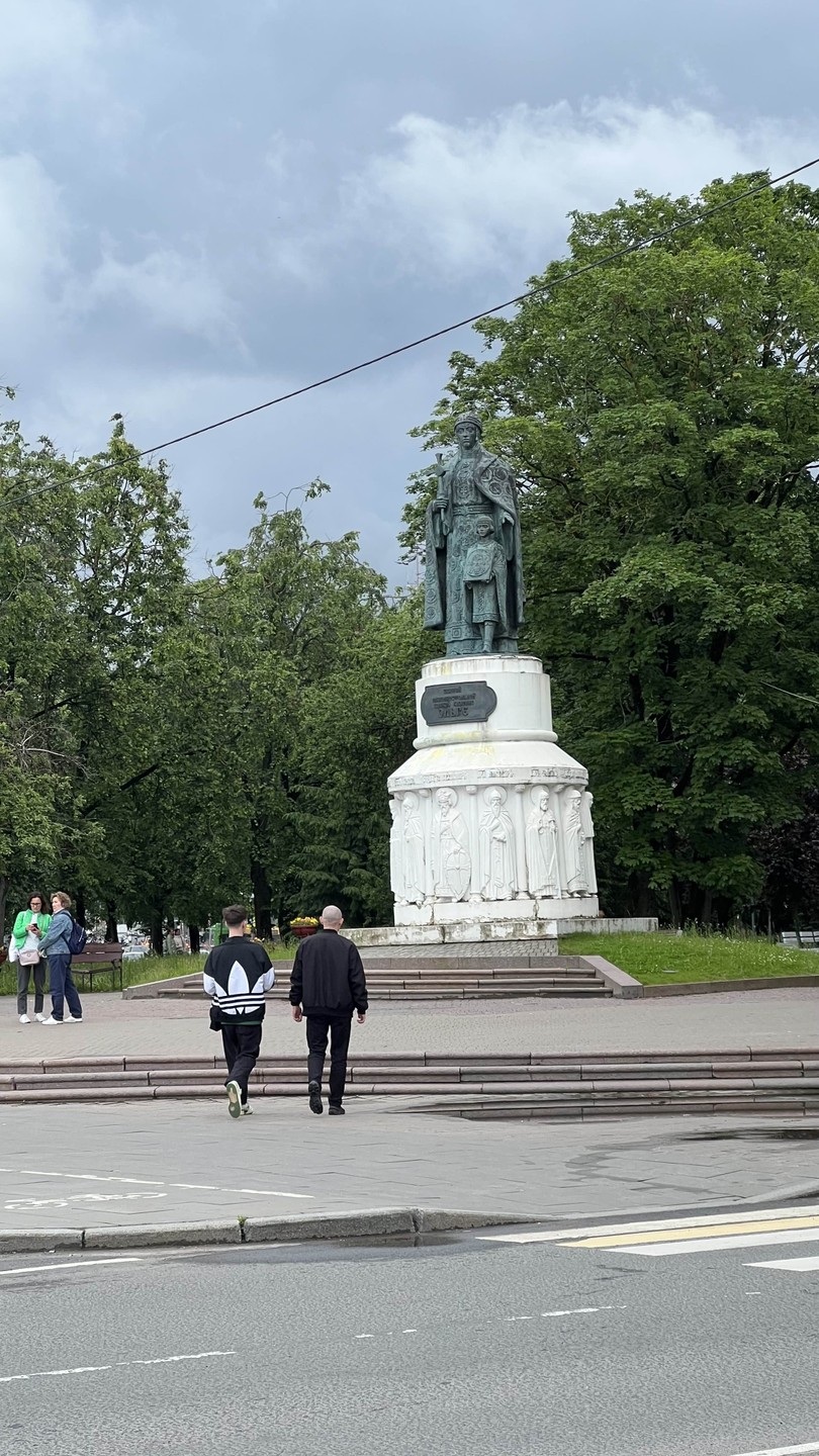 Впервые были в Пскове, немного подвела погода…