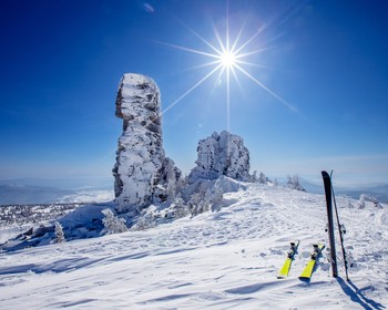 Склоны «Шерегеша»