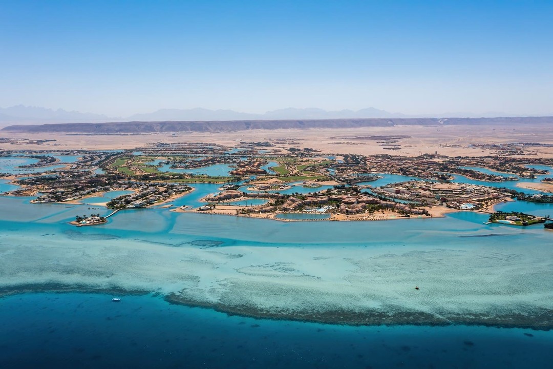 Вид на&nbsp;Эль‑Гуну с&nbsp;высоты птичьего полёта