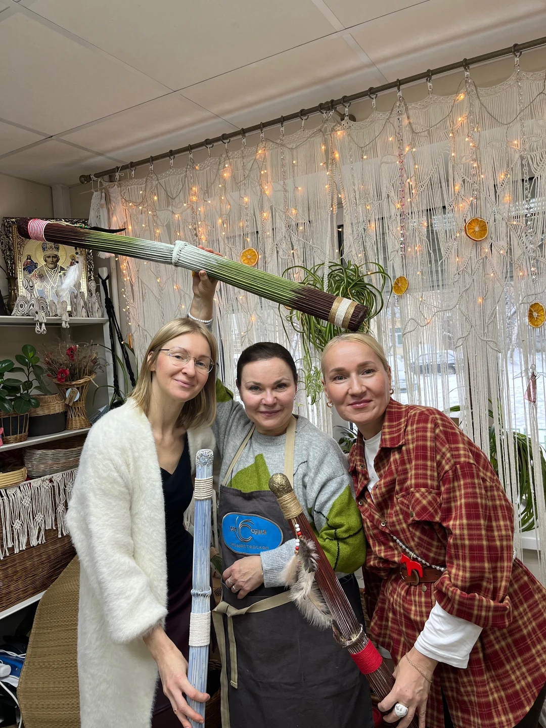 Прекрасный мастер-класс! Благодарю Татьяну за то время, которое мы провели при создании посоха дождя! Это так