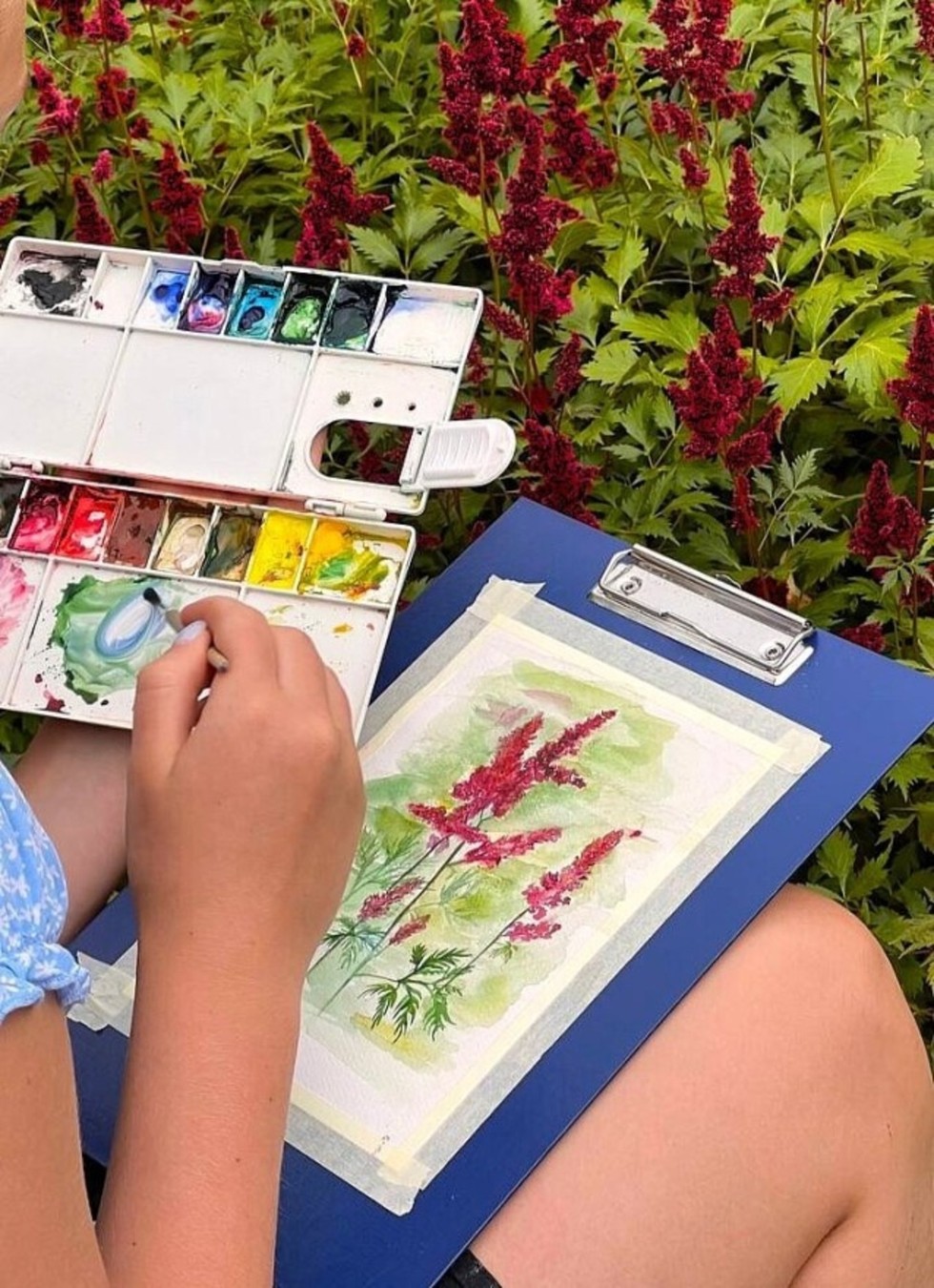 Фото Мастер-класс по рисованию на свежем воздухе «Петербург с открытки»