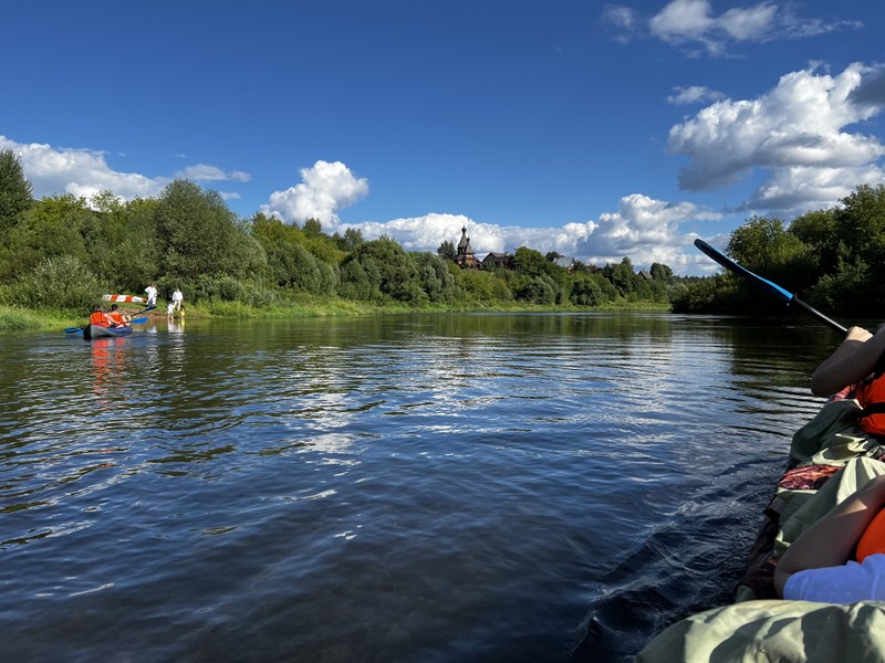 Фото отзыва 2: экскурсия "По Москве-реке на байдарке!"