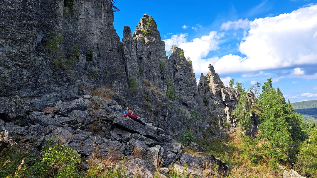Это была наша вторая семейная экскурсия по Башкирии с Олесей! На этот раз мы отправились в