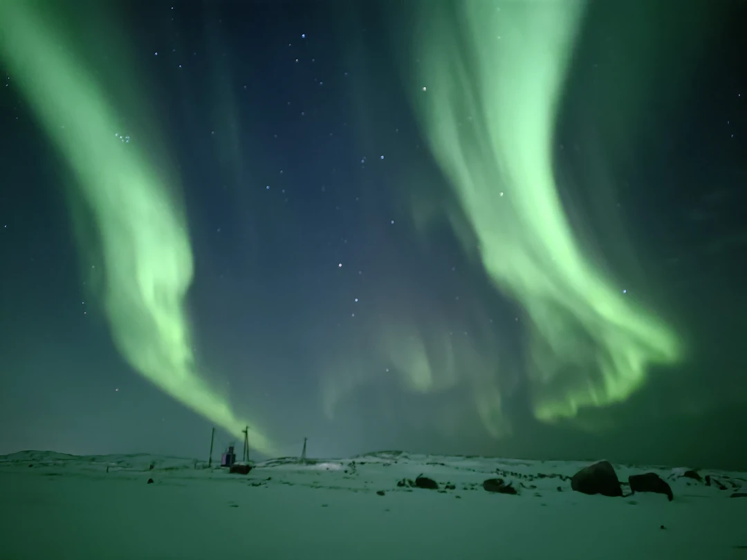 Поездка выдалась изумительной! Мы с мужем поехали в Териберку 20 - 22 февраля - после снежного