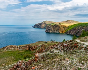 Рыбалка на реке Ина в Баргузинской долине