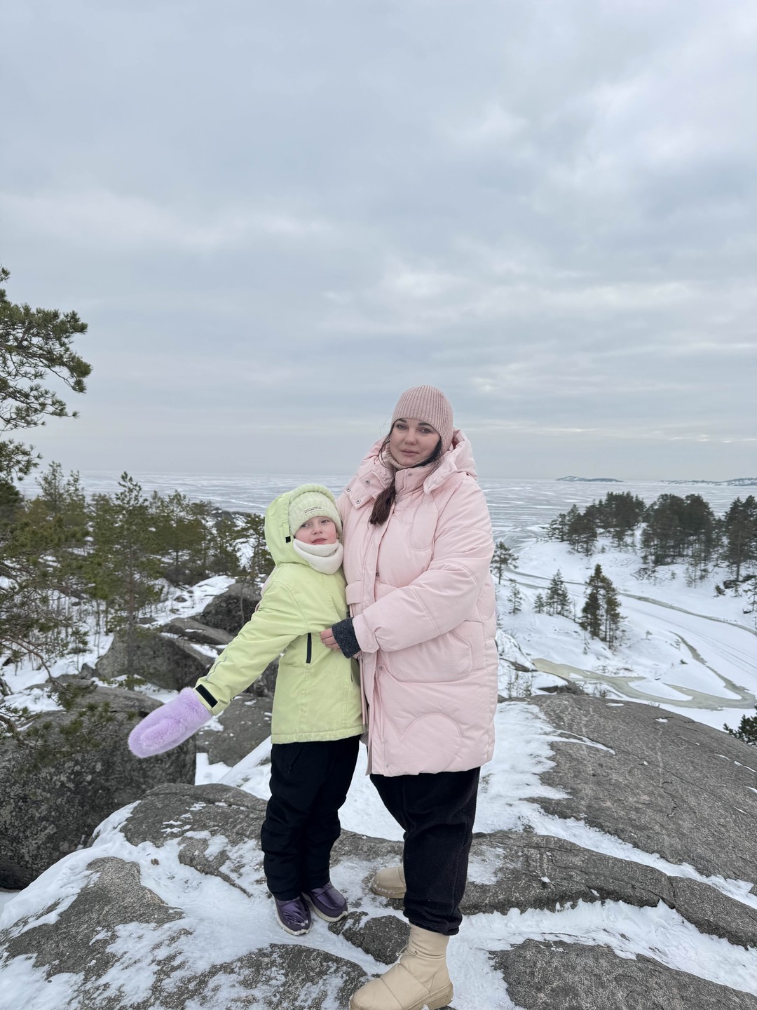 Зимняя Ладога на аэролодке (Анастасия)