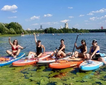 Сап-прогулка по Тбилисскому морю и мемориал «История Грузии»