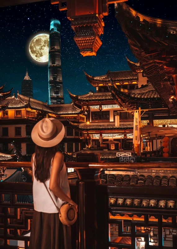 Фотопрогулка по Старому городу Шанхая (Наньши)