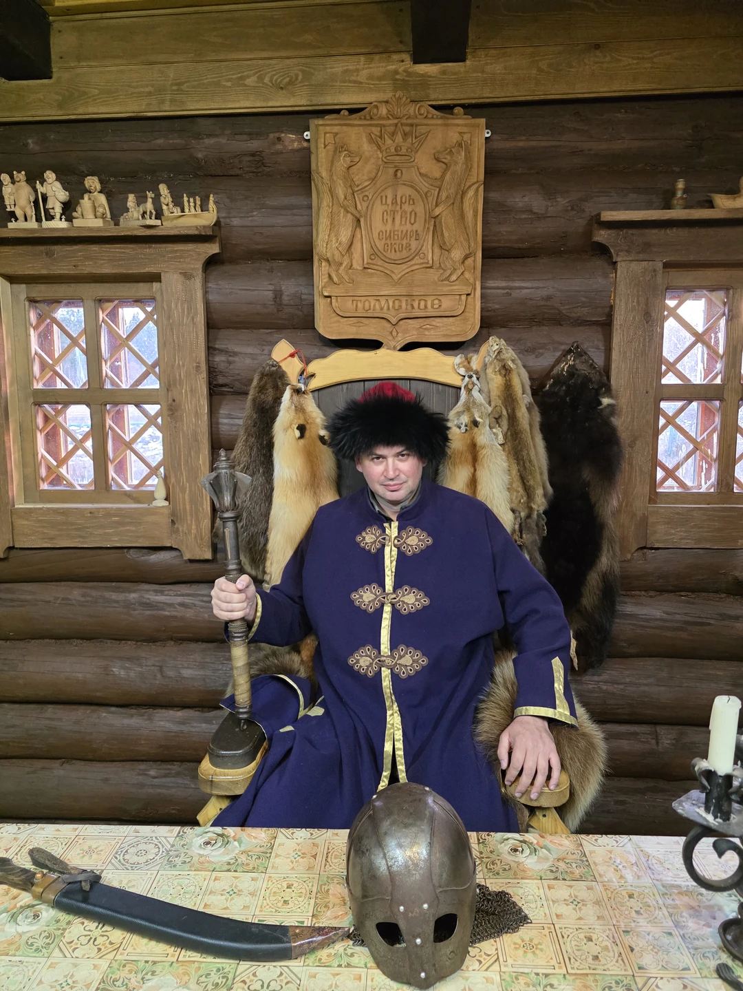 Давно интересовался темой Сибирских казаков и очень хотелось посмотреть на быт вживую. Понравился комфортный и достаточно