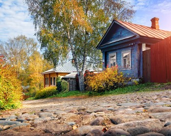 Вдохновение Плёса и закат на Волге