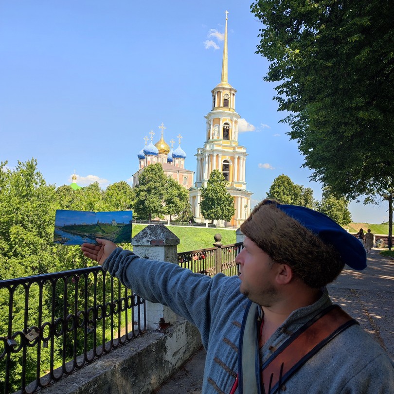 Переславль Рязанский 17 века. Прогулка со стрельцом (Рябкова)