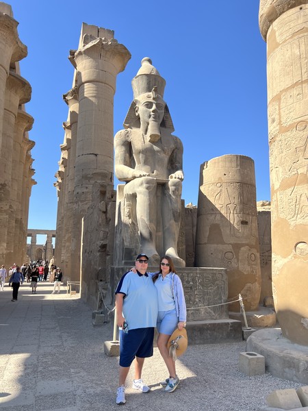 выбрали индивидуальную экскурсию в Луксор с Ахмедом и остались очень довольны. Комфортный трансфер и внимательный водитель