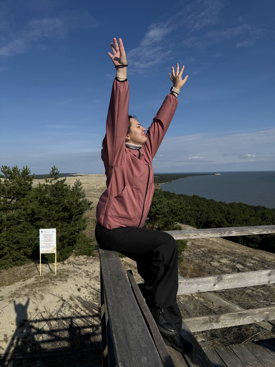 Очень понравилась экскурсия💖 прошли все места на Куршской косе, покушали очень вкусную шаурму (я ела с