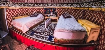 Фото отзыва 2: авторский тур "Лёгкий треккинг-тур в долину Каркыра с проживанием в юрточном лагере"