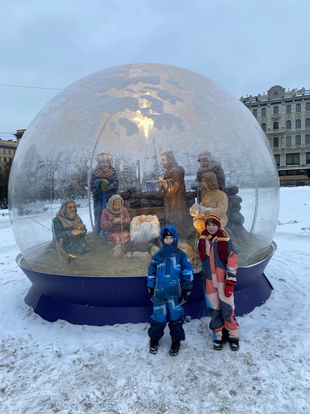 Новогодний квест по центру Петербурга (София)